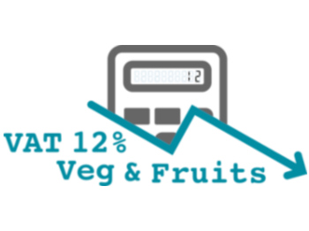 VAT 12% Veg & Fruits: The impact of the reduced value-added tax rate of 12 percent on the prices of fresh fruits, berries, and vegetables for end consumers
